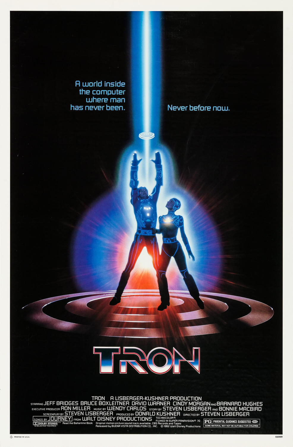 Extra Large Movie Poster Image for Tron (#1 of 5)