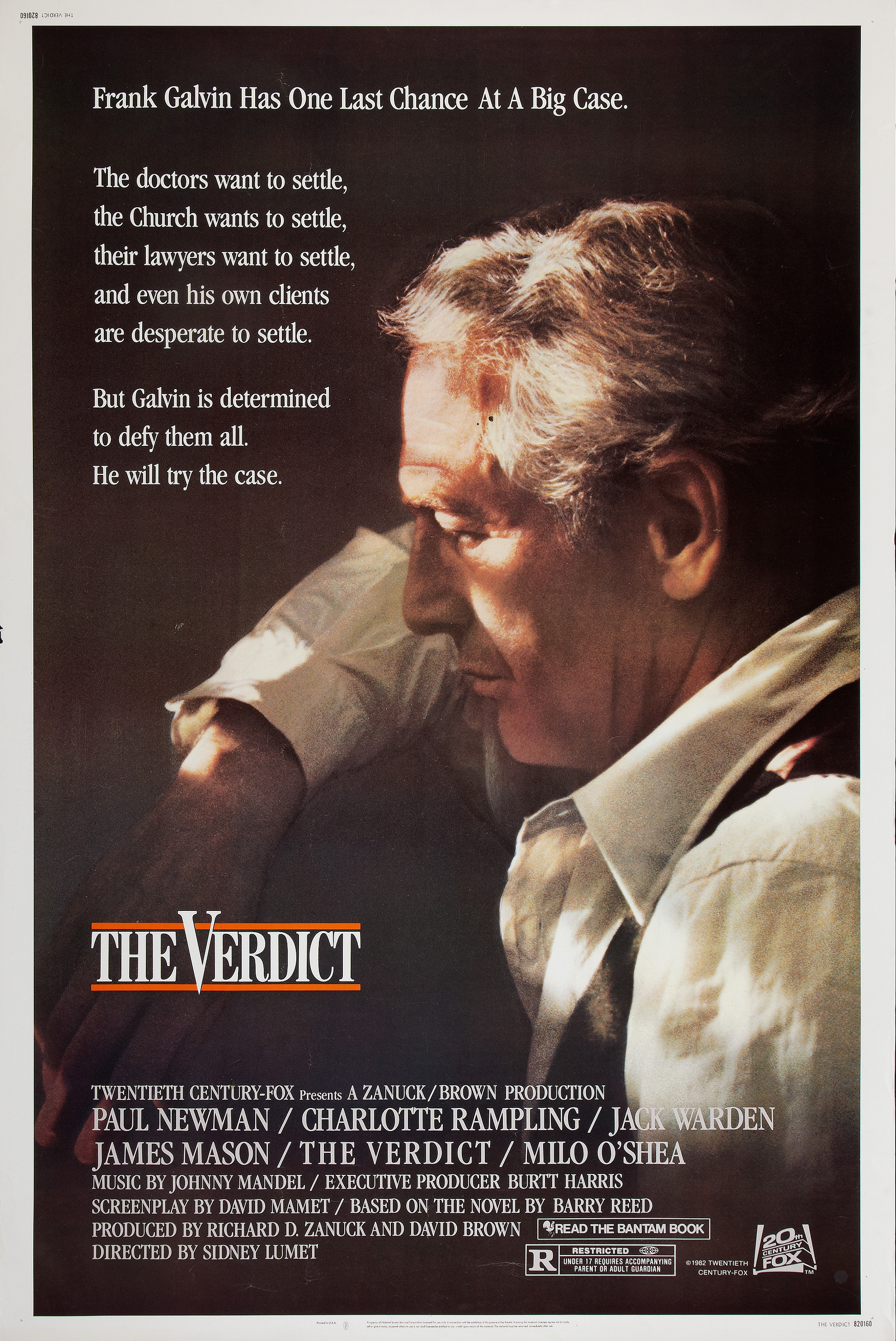Mega Sized Movie Poster Image for The Verdict (#1 of 3)
