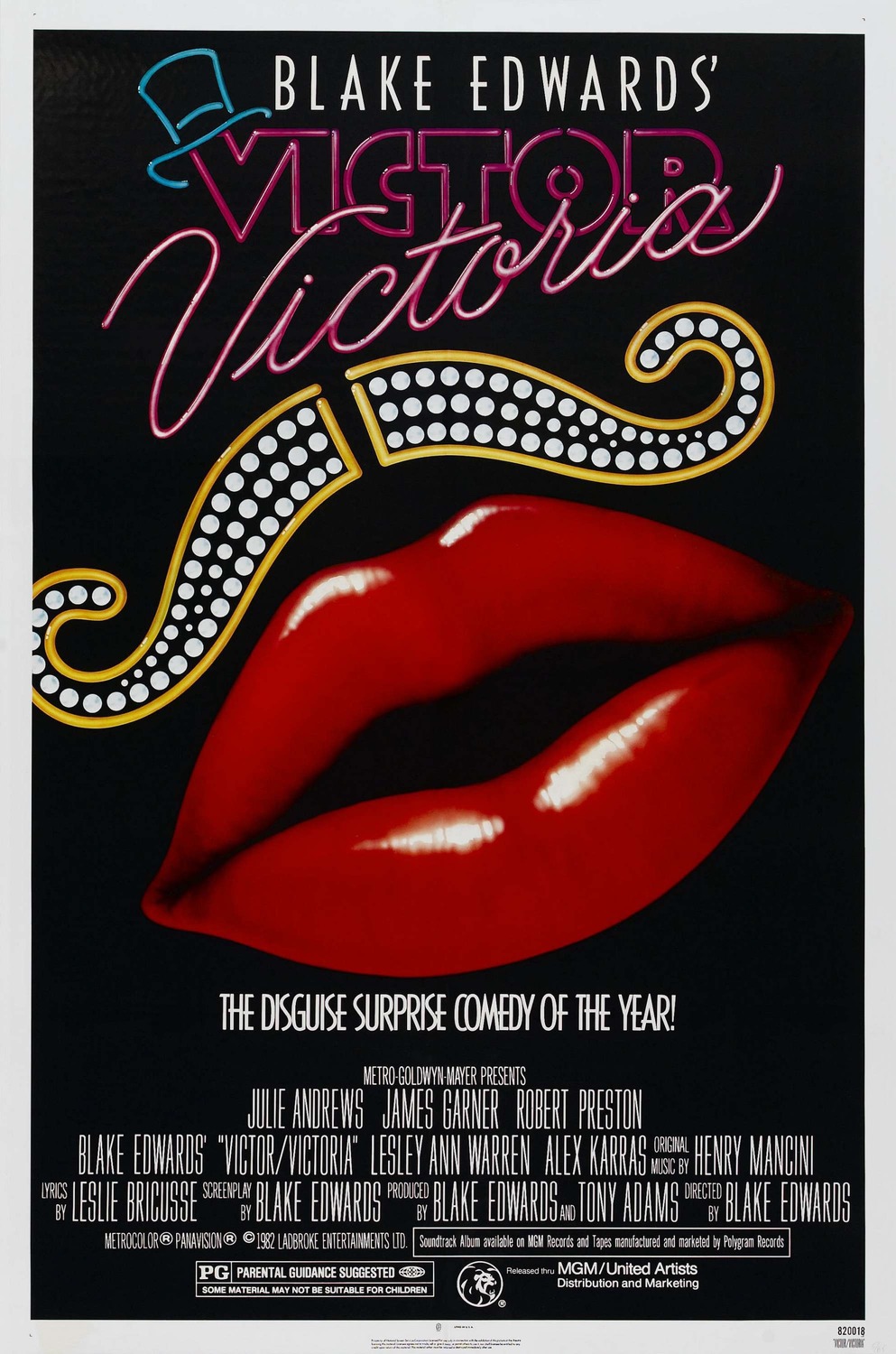 Extra Large Movie Poster Image for Victor / Victoria 