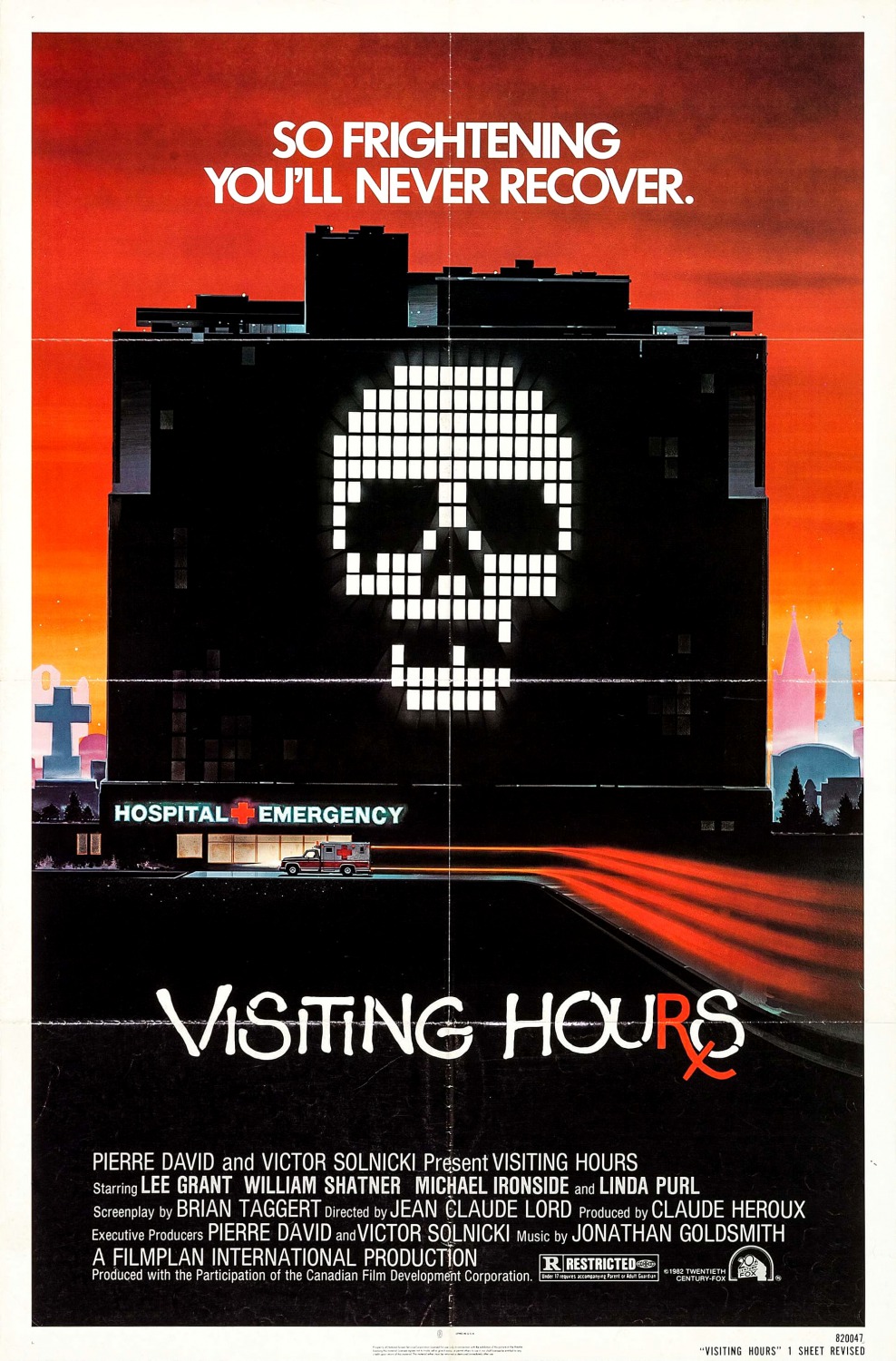 Extra Large Movie Poster Image for Visiting Hours 