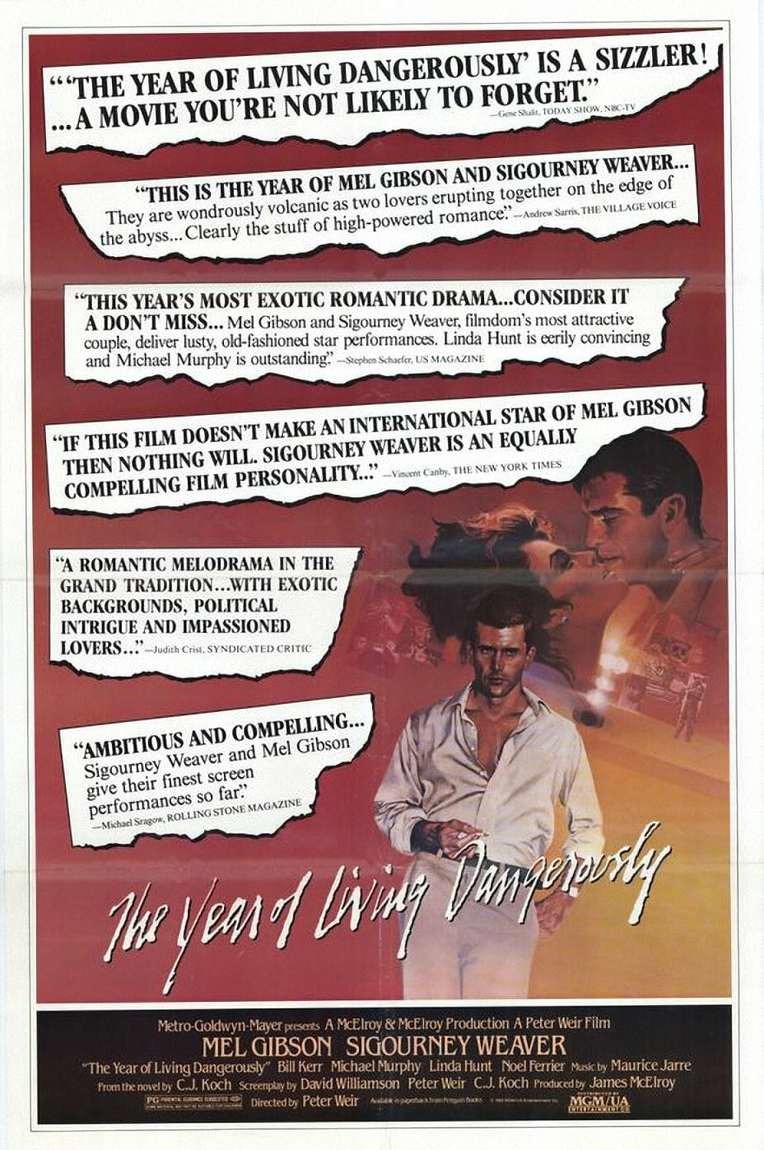 Extra Large Movie Poster Image for The Year of Living Dangerously (#1 of 5)