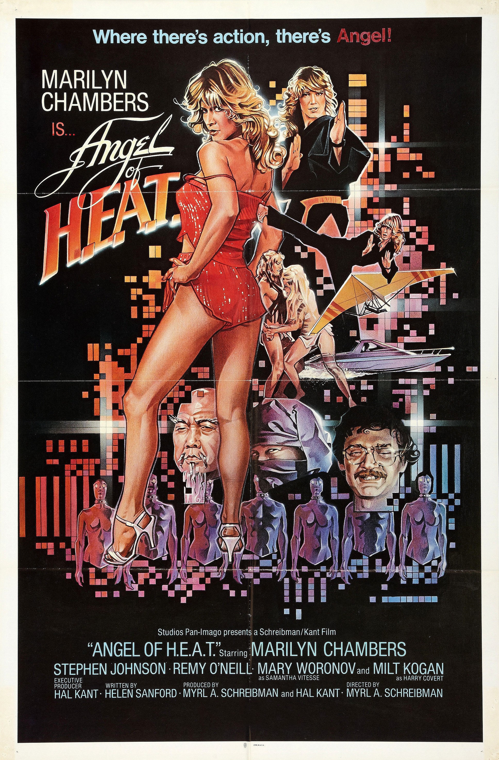 Mega Sized Movie Poster Image for Angel of H.E.A.T. 