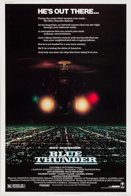 Blue Thunder Movie Poster