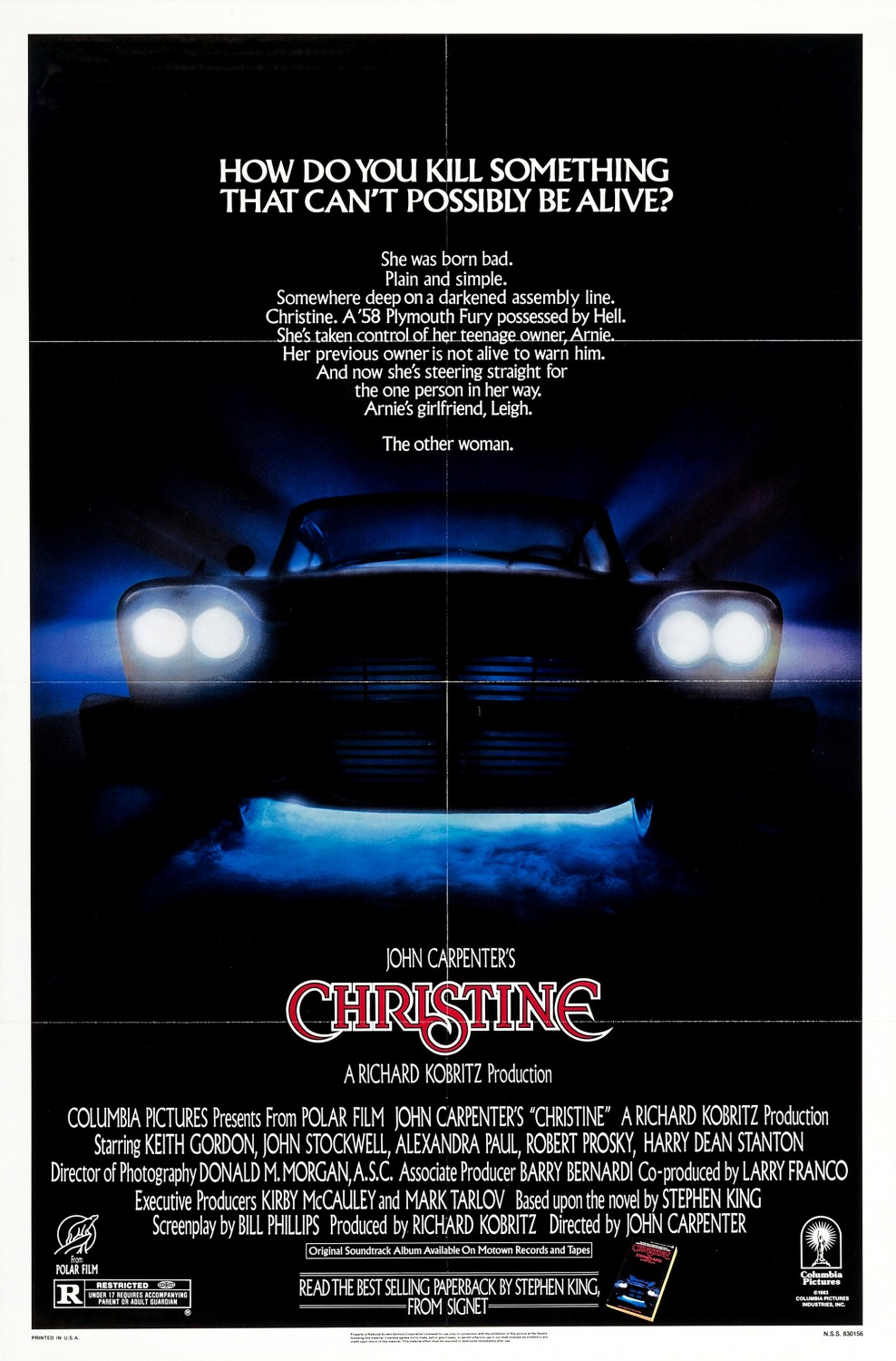 Extra Large Movie Poster Image for Christine 