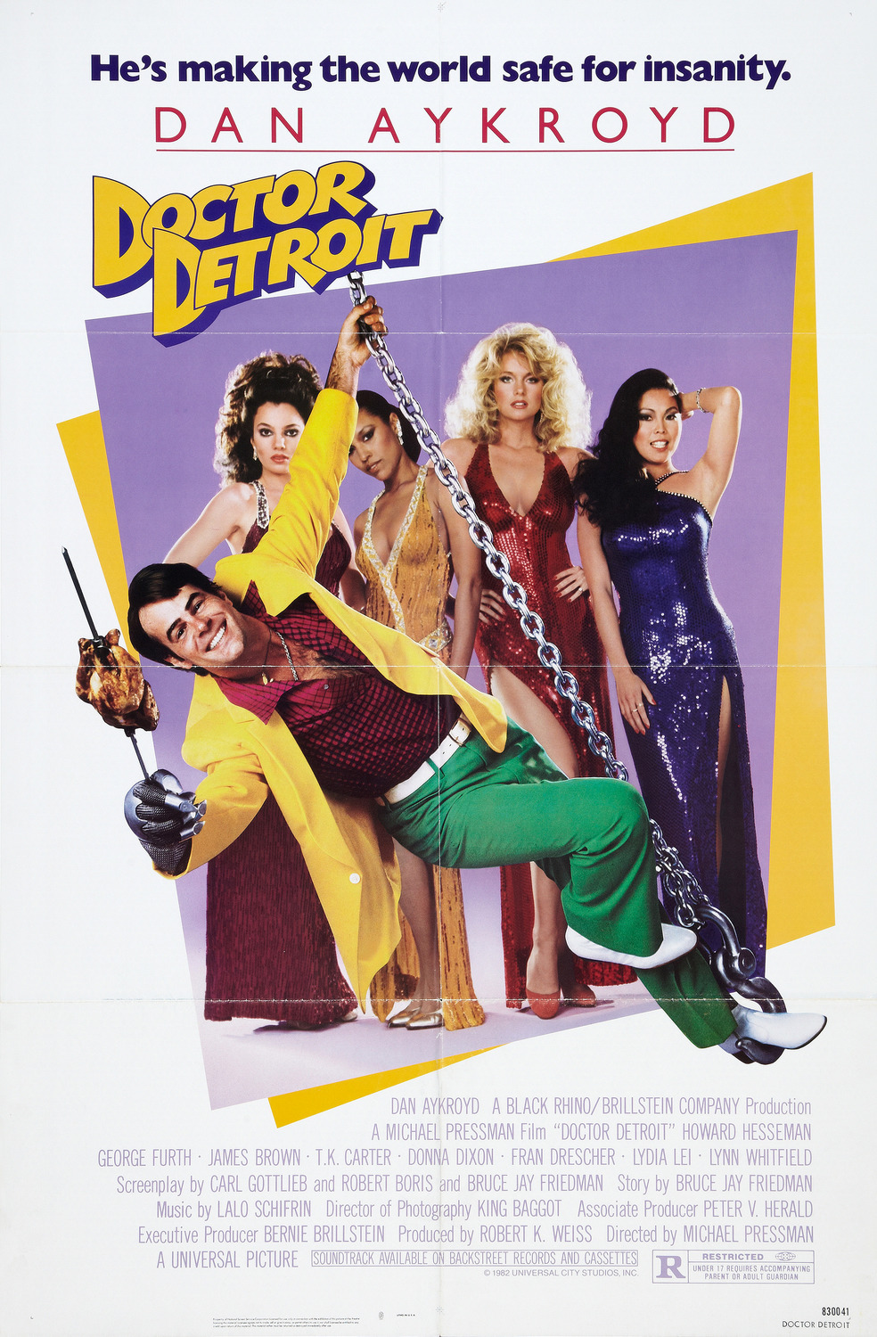 Extra Large Movie Poster Image for Doctor Detroit 