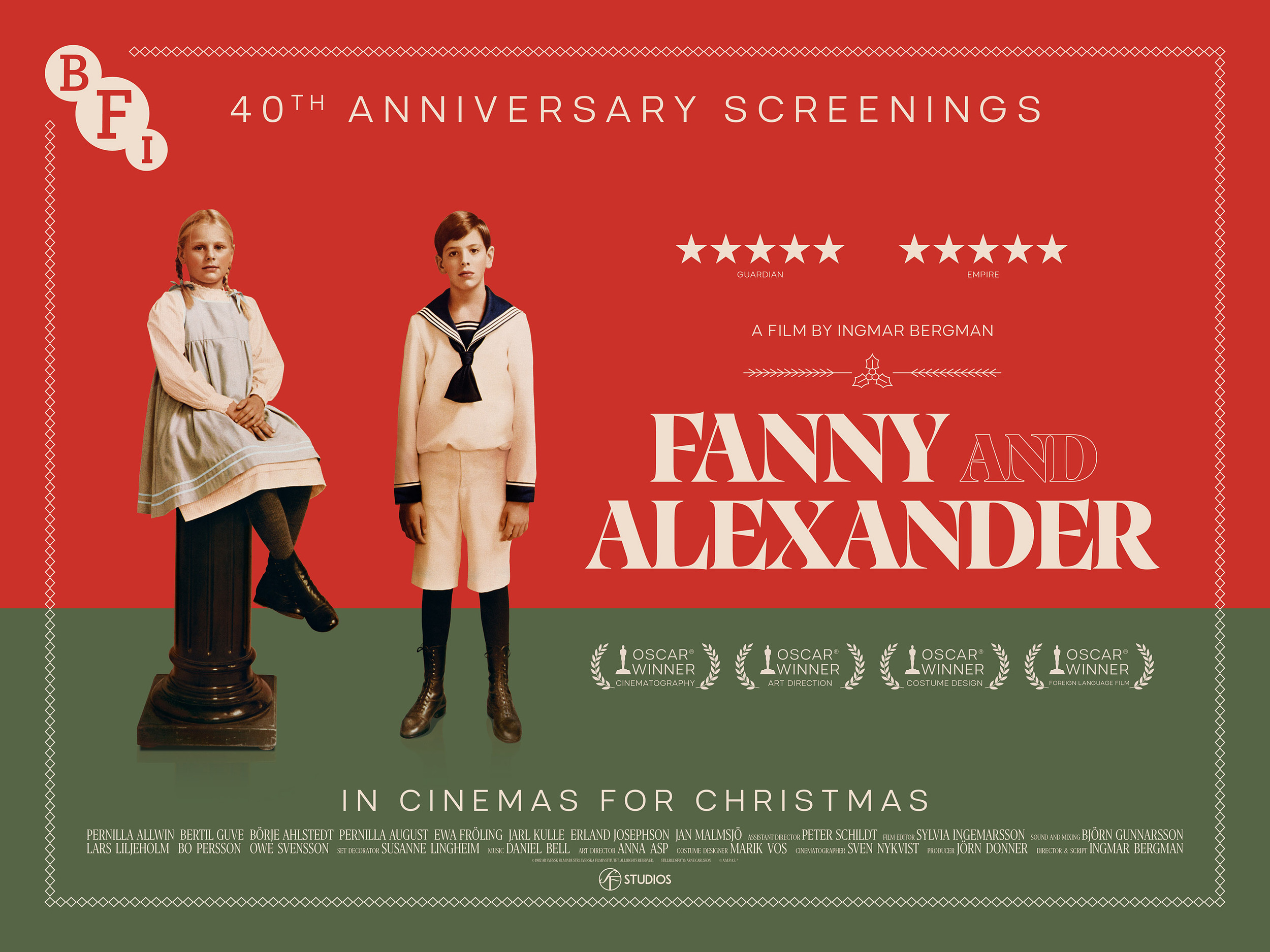 Mega Sized Movie Poster Image for Fanny & Alexander (#2 of 2)