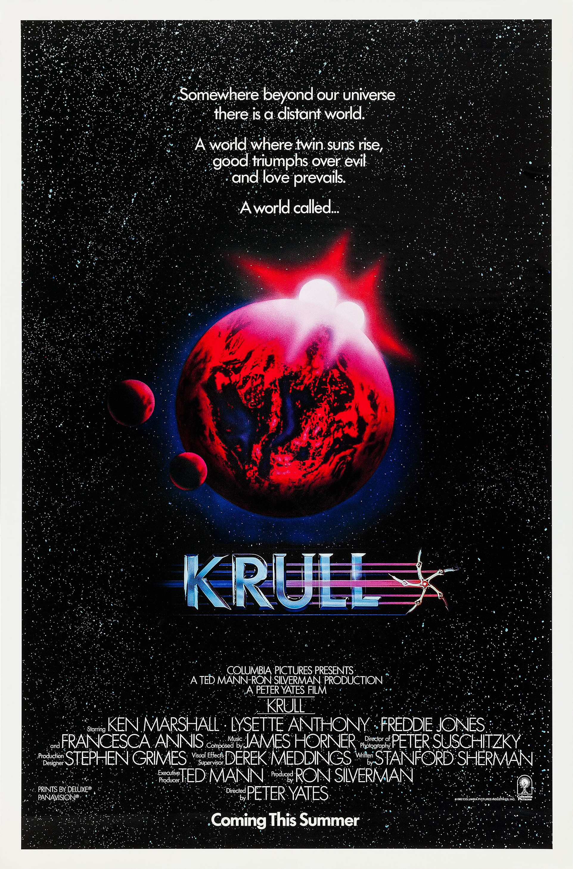 Mega Sized Movie Poster Image for Krull (#1 of 5)