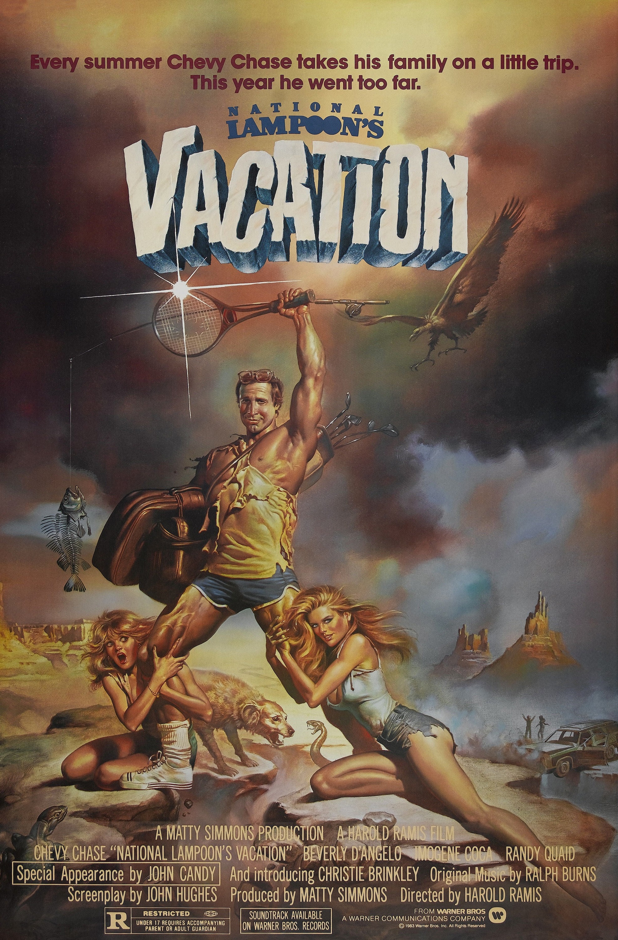 Mega Sized Movie Poster Image for National Lampoon's Vacation 