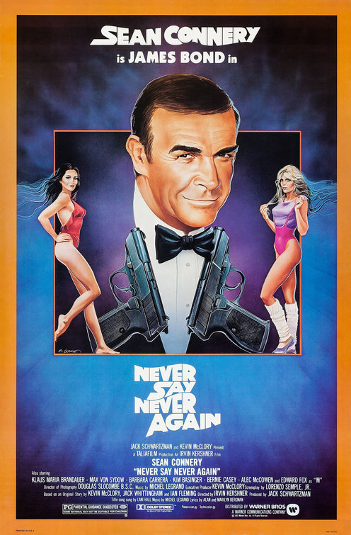 Never Say Never Again Movie Poster