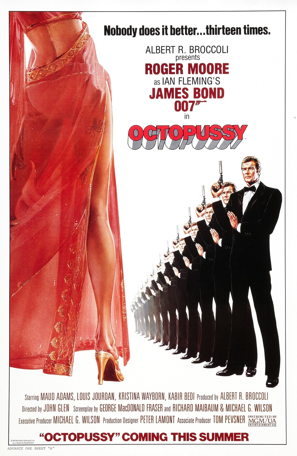 Extra Large Movie Poster Image for Octopussy (#1 of 5)