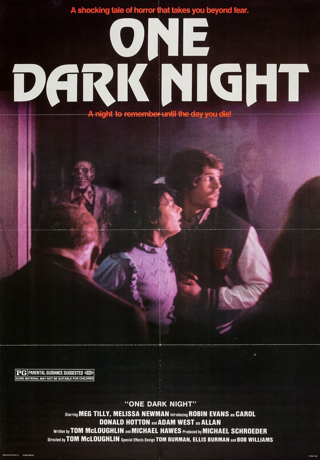 Extra Large Movie Poster Image for One Dark Night 