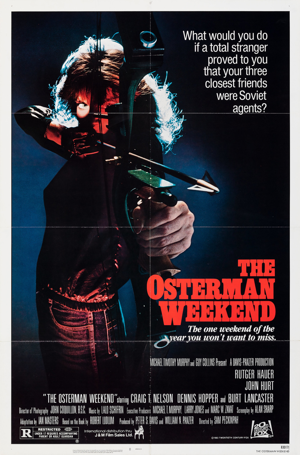Extra Large Movie Poster Image for The Osterman Weekend (#1 of 2)