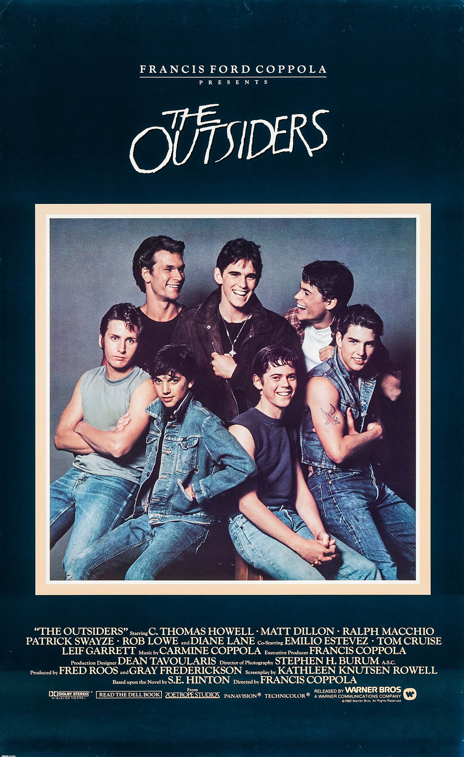 Mega Sized Movie Poster Image for The Outsiders (#1 of 5)