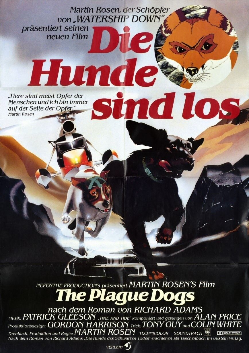 Extra Large Movie Poster Image for The Plague Dogs 