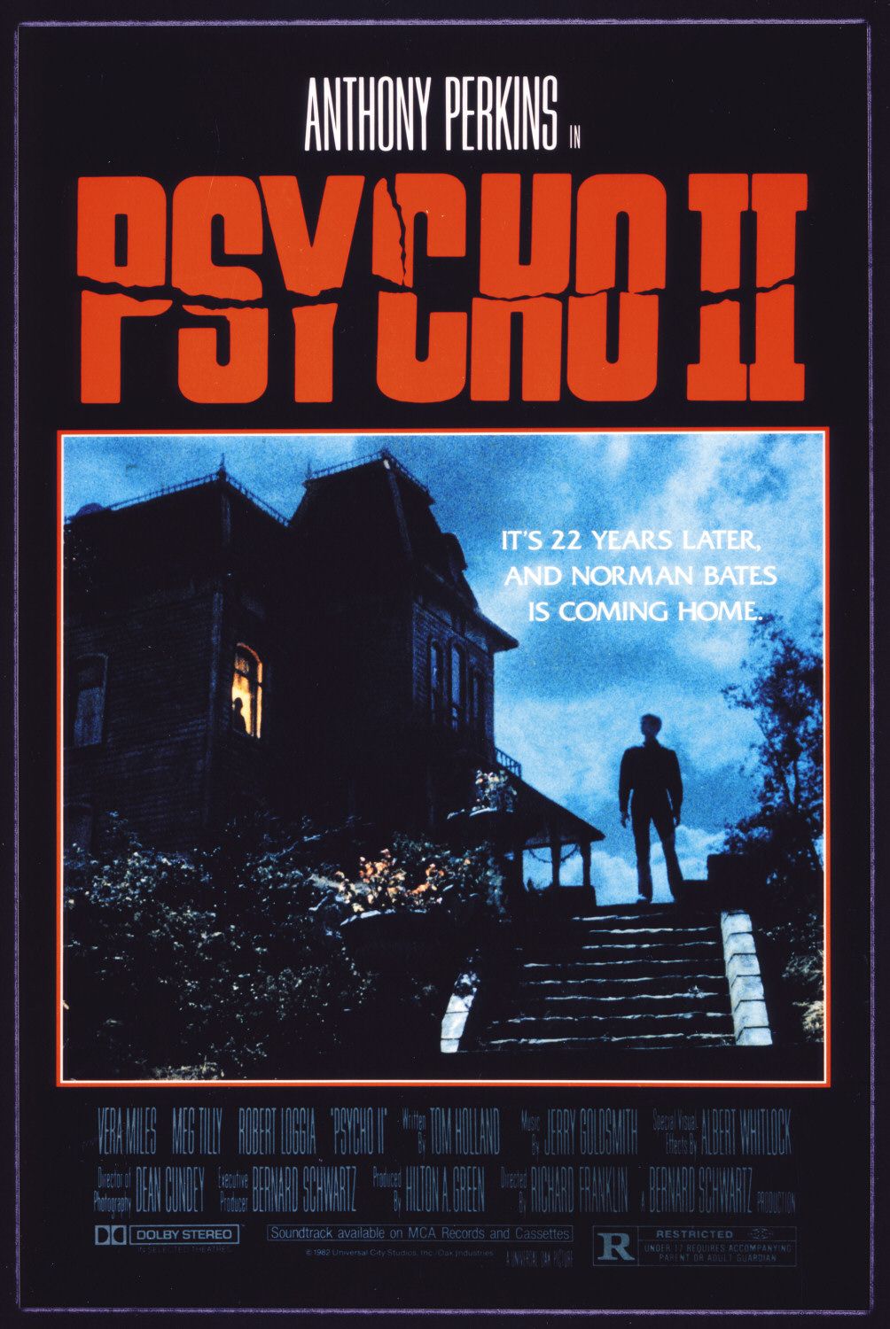 Extra Large Movie Poster Image for Psycho II 