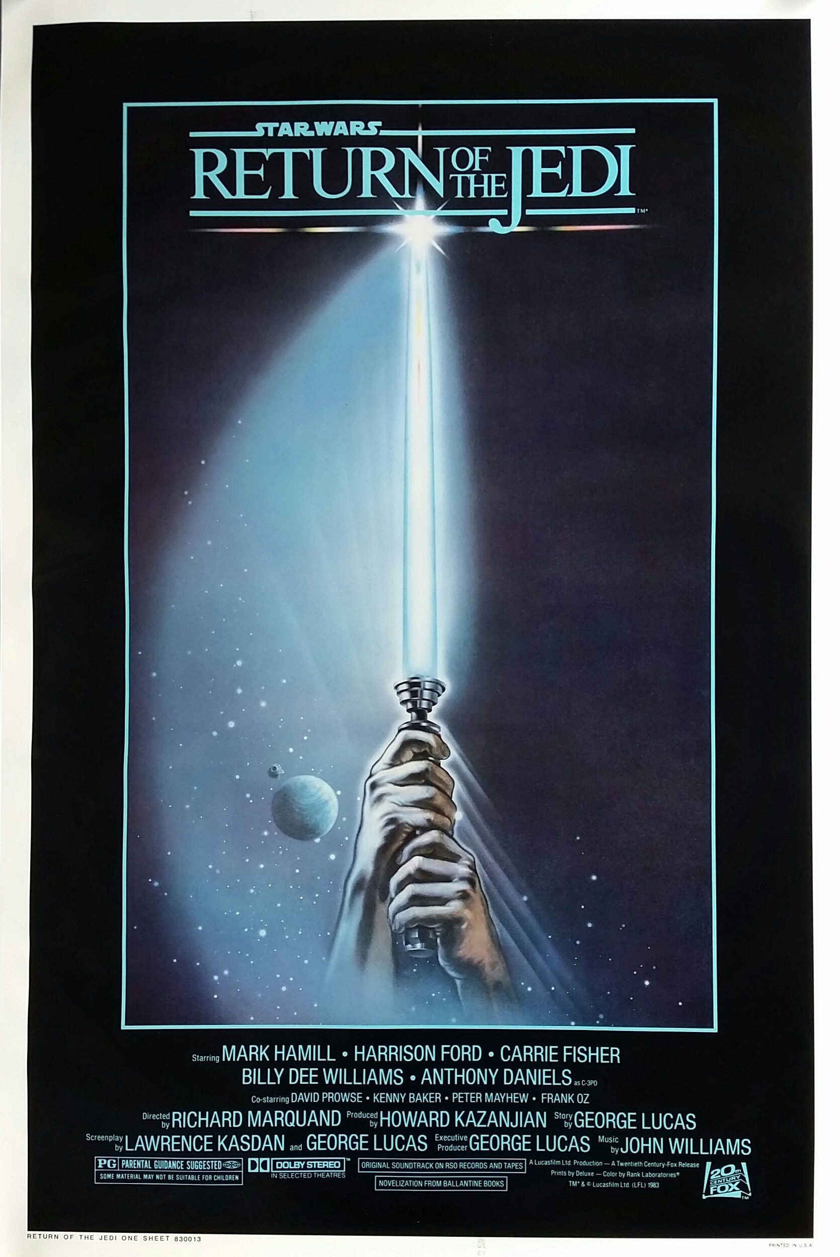 Mega Sized Movie Poster Image for Return of the Jedi (#1 of 12)