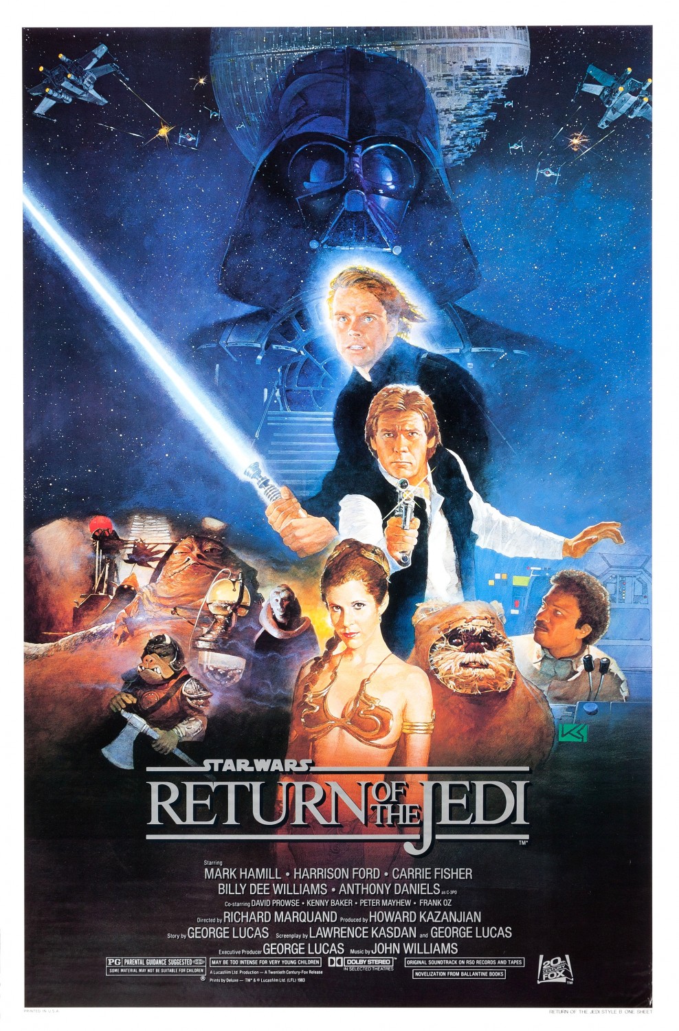 Extra Large Movie Poster Image for Return of the Jedi (#2 of 12)