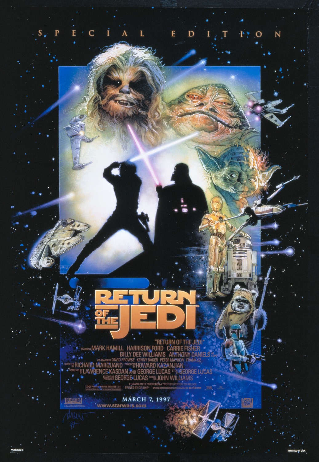 Extra Large Movie Poster Image for Return of the Jedi (#5 of 12)