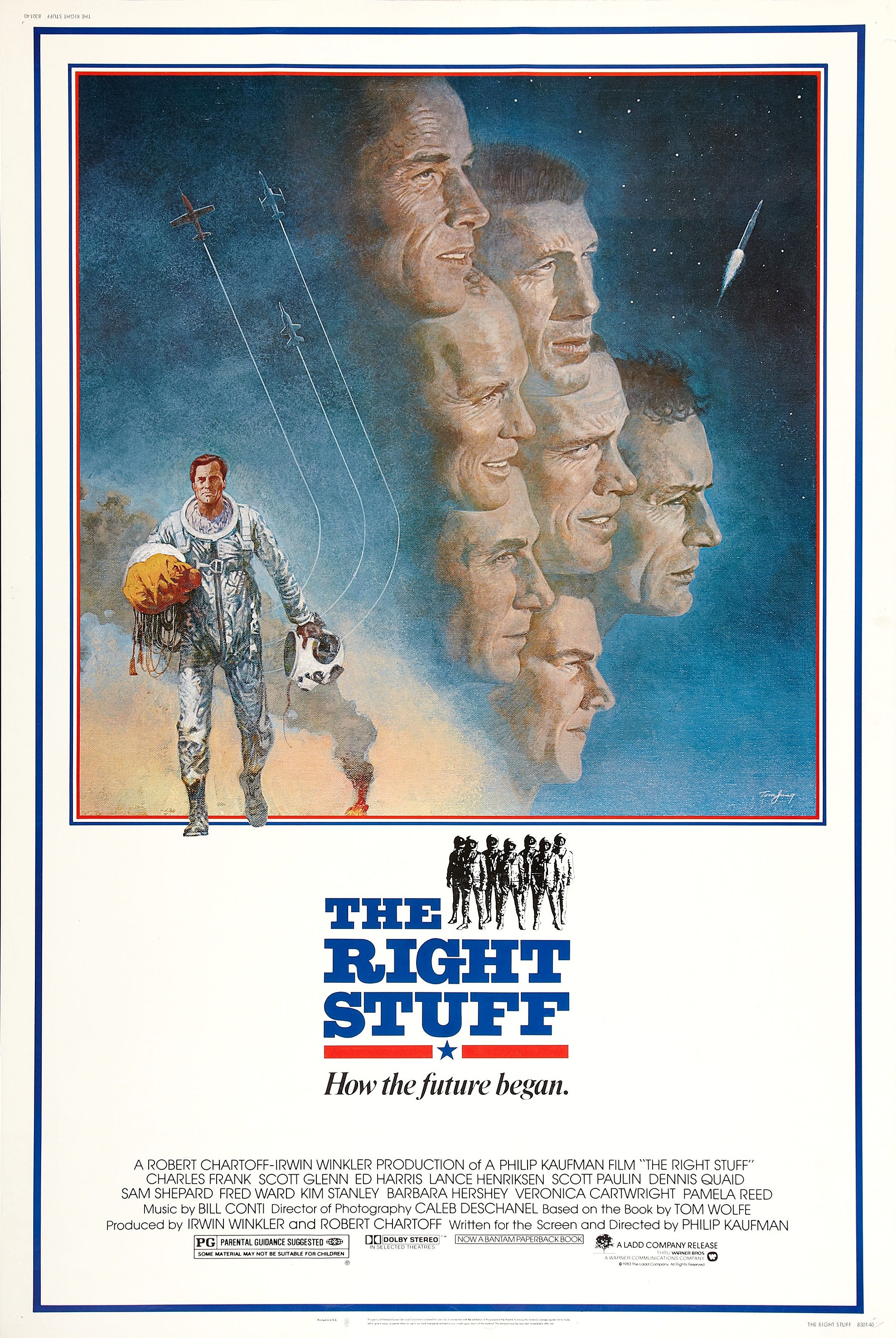 Mega Sized Movie Poster Image for The Right Stuff (#2 of 2)