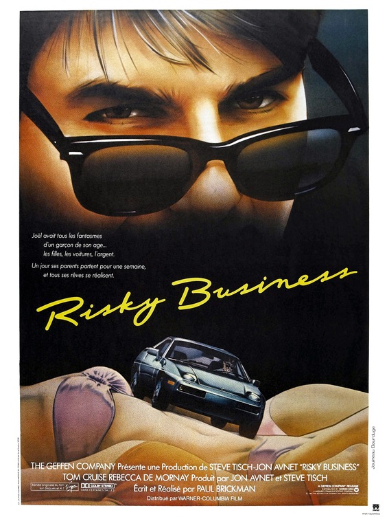 Risky Business Movie Poster