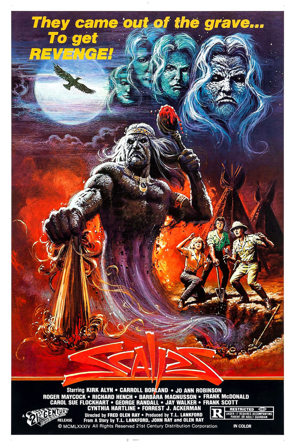 Extra Large Movie Poster Image for Scalps 