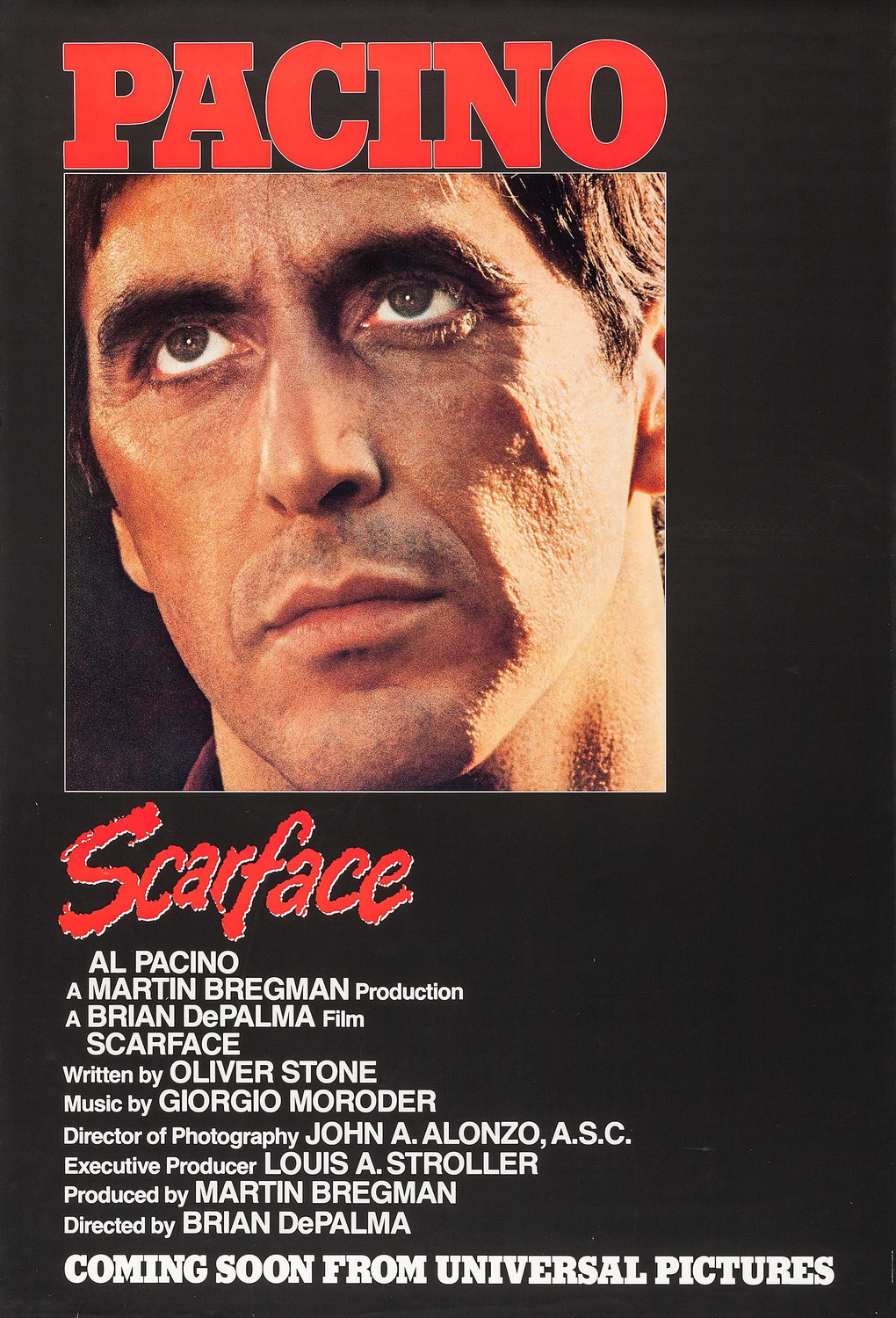 Extra Large Movie Poster Image for Scarface (#1 of 8)