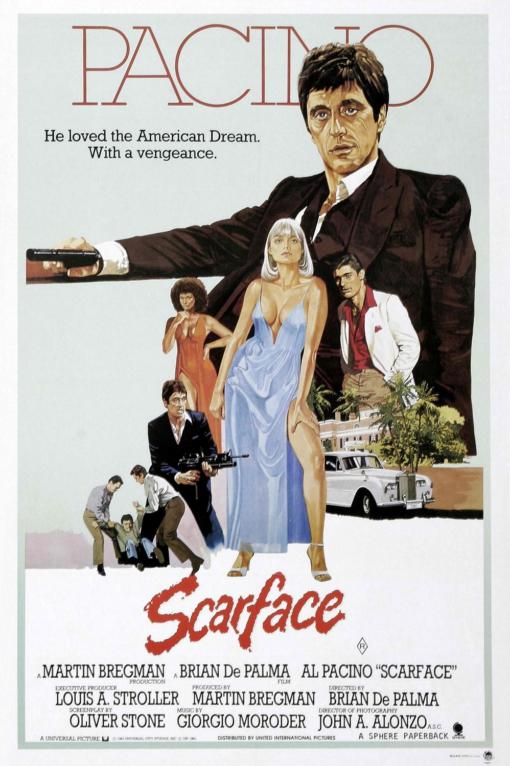 Extra Large Movie Poster Image for Scarface (#3 of 8)