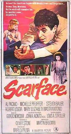 Scarface Movie Poster 7 Of 8 IMP Awards