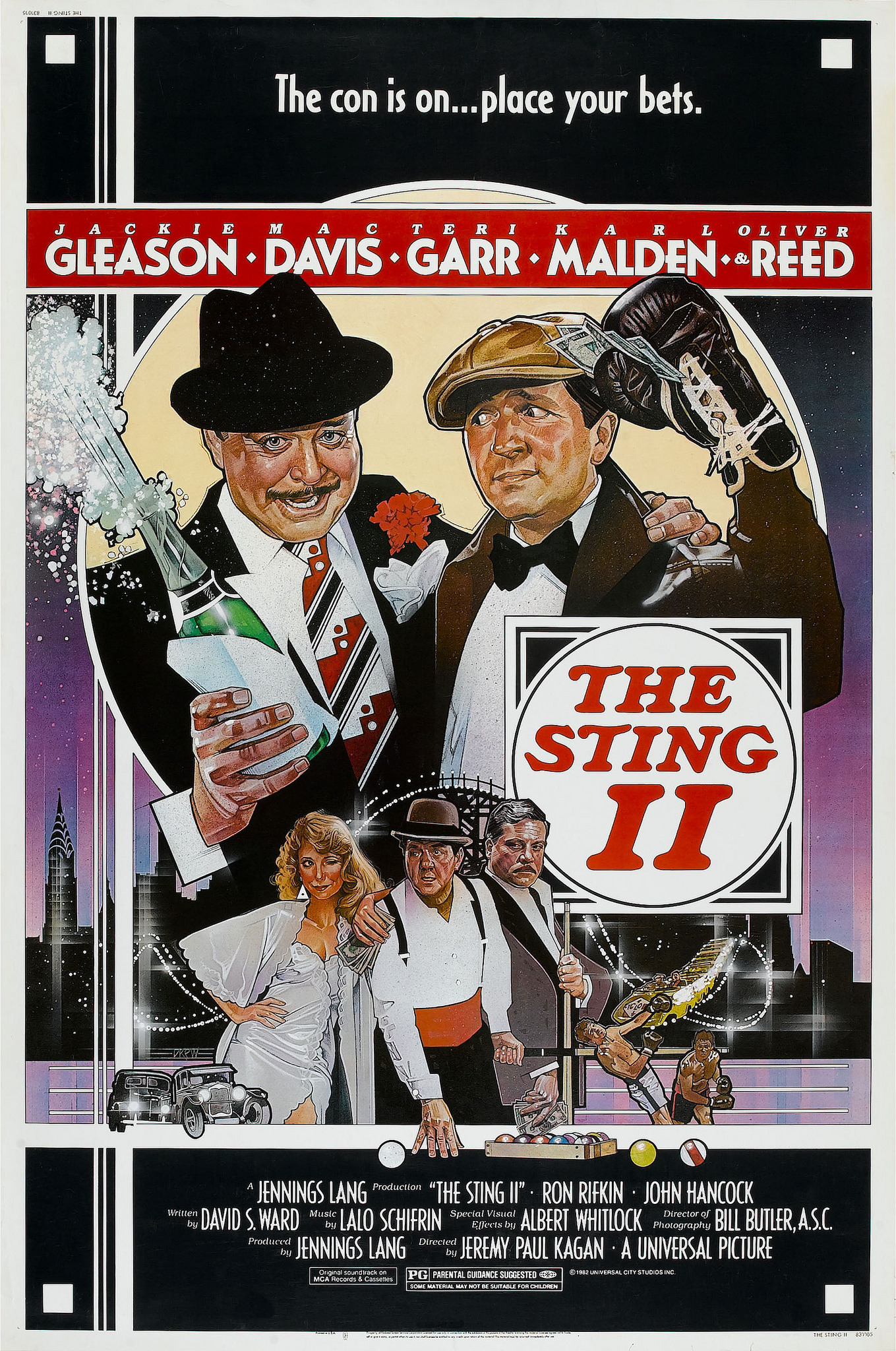 Mega Sized Movie Poster Image for The Sting II 