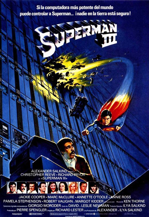 Superman III Movie Poster