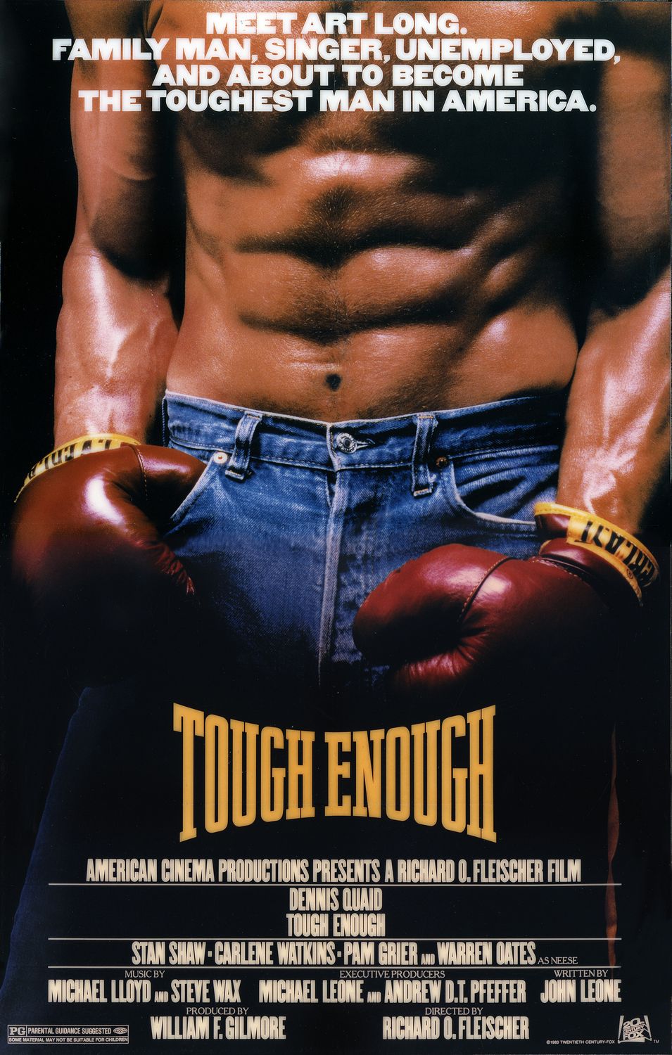 Extra Large Movie Poster Image for Tough Enough (#1 of 3)