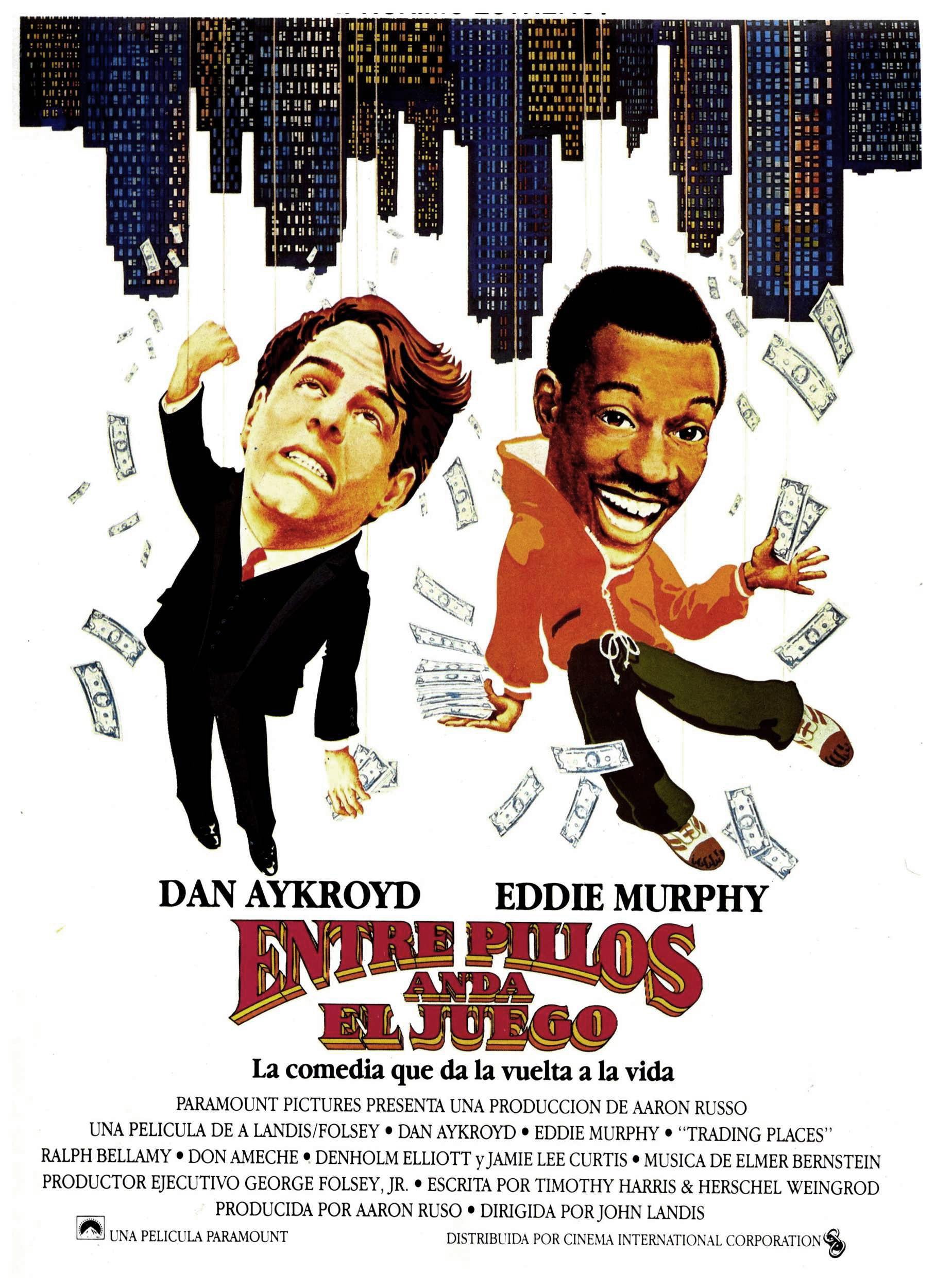 Mega Sized Movie Poster Image for Trading Places (#4 of 4)
