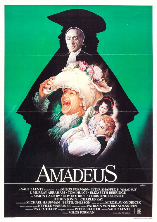 Amadeus Movie Poster