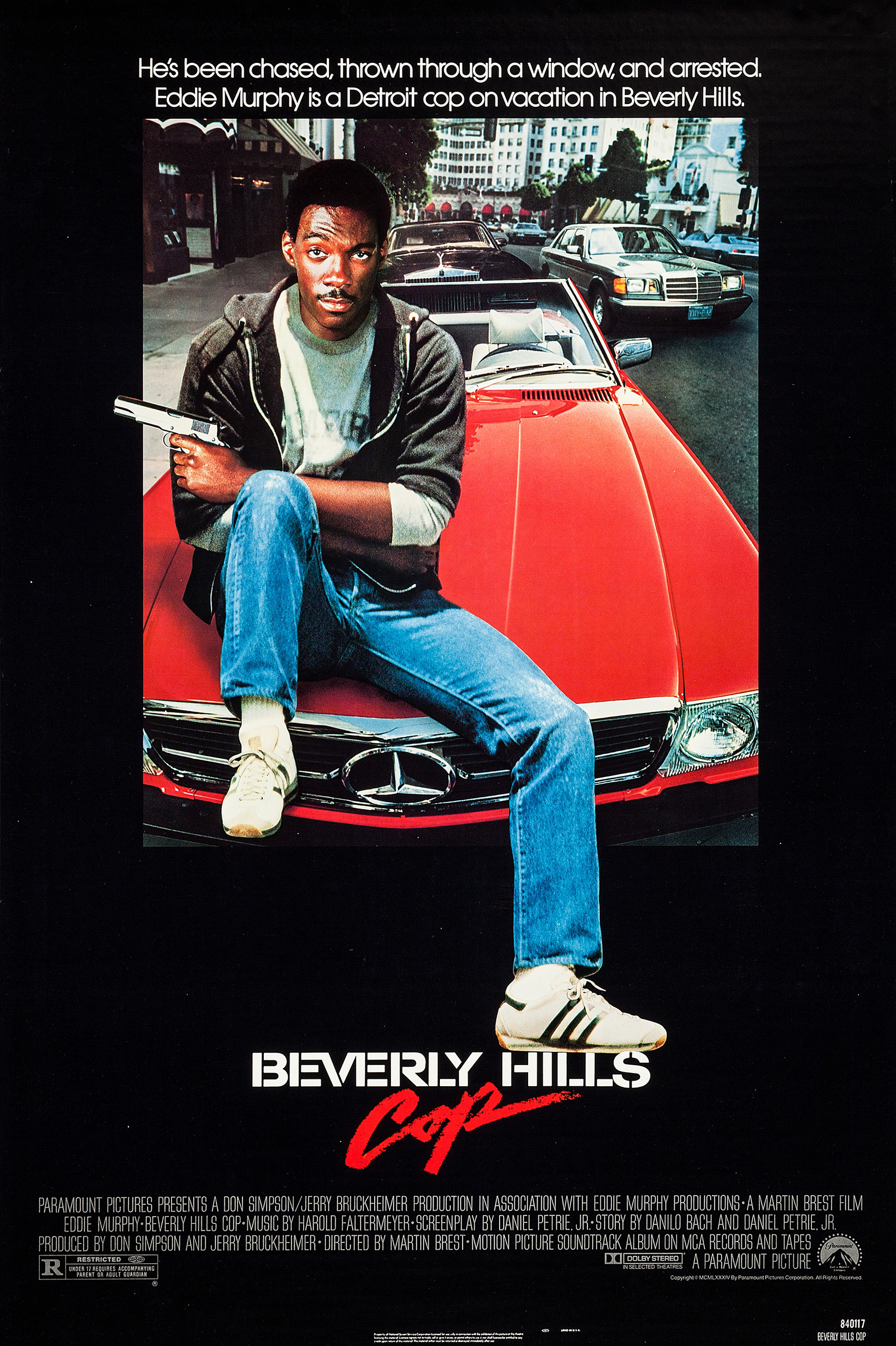 Mega Sized Movie Poster Image for Beverly Hills Cop (#1 of 2)