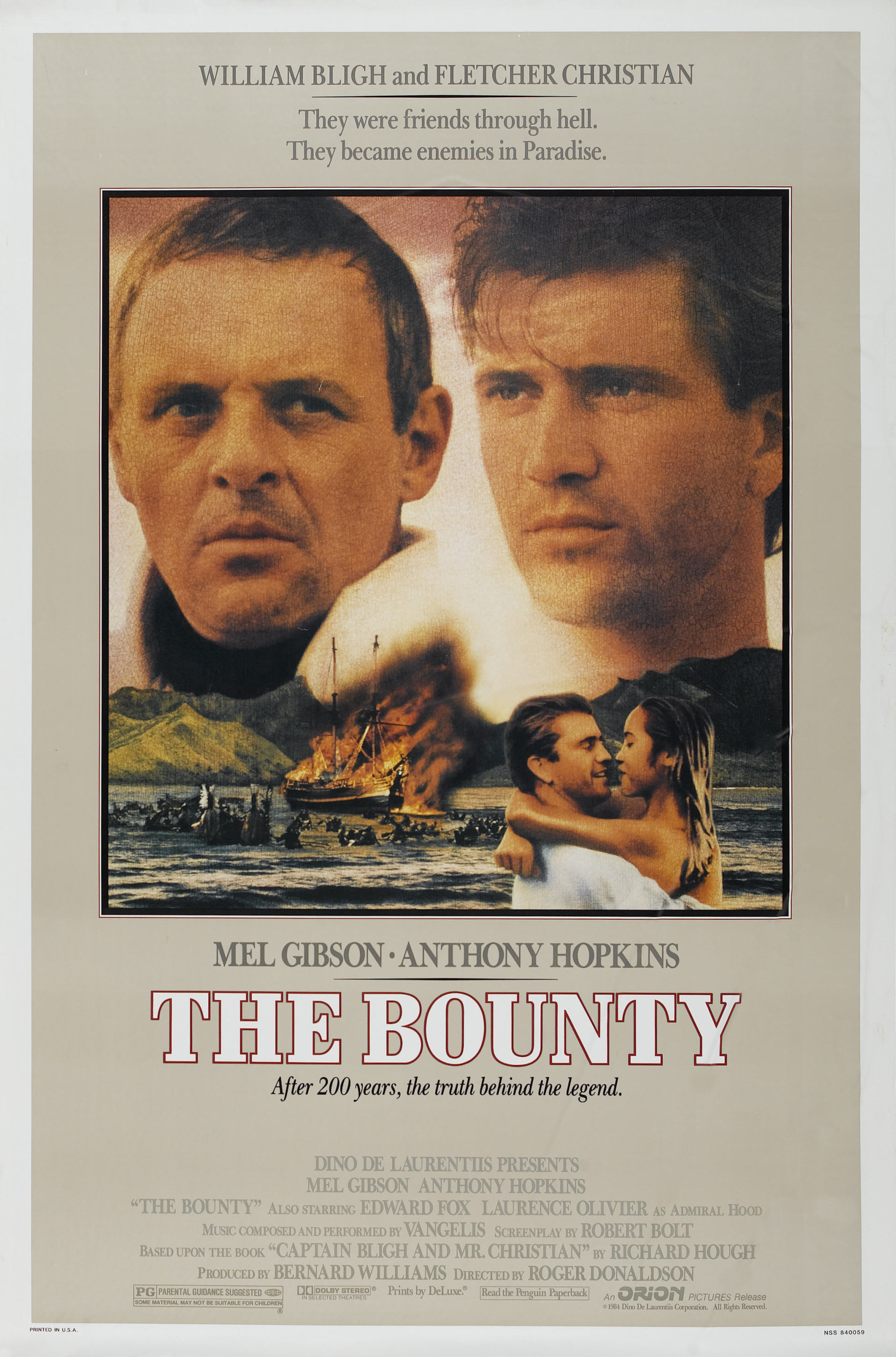 Mega Sized Movie Poster Image for The Bounty (#1 of 4)