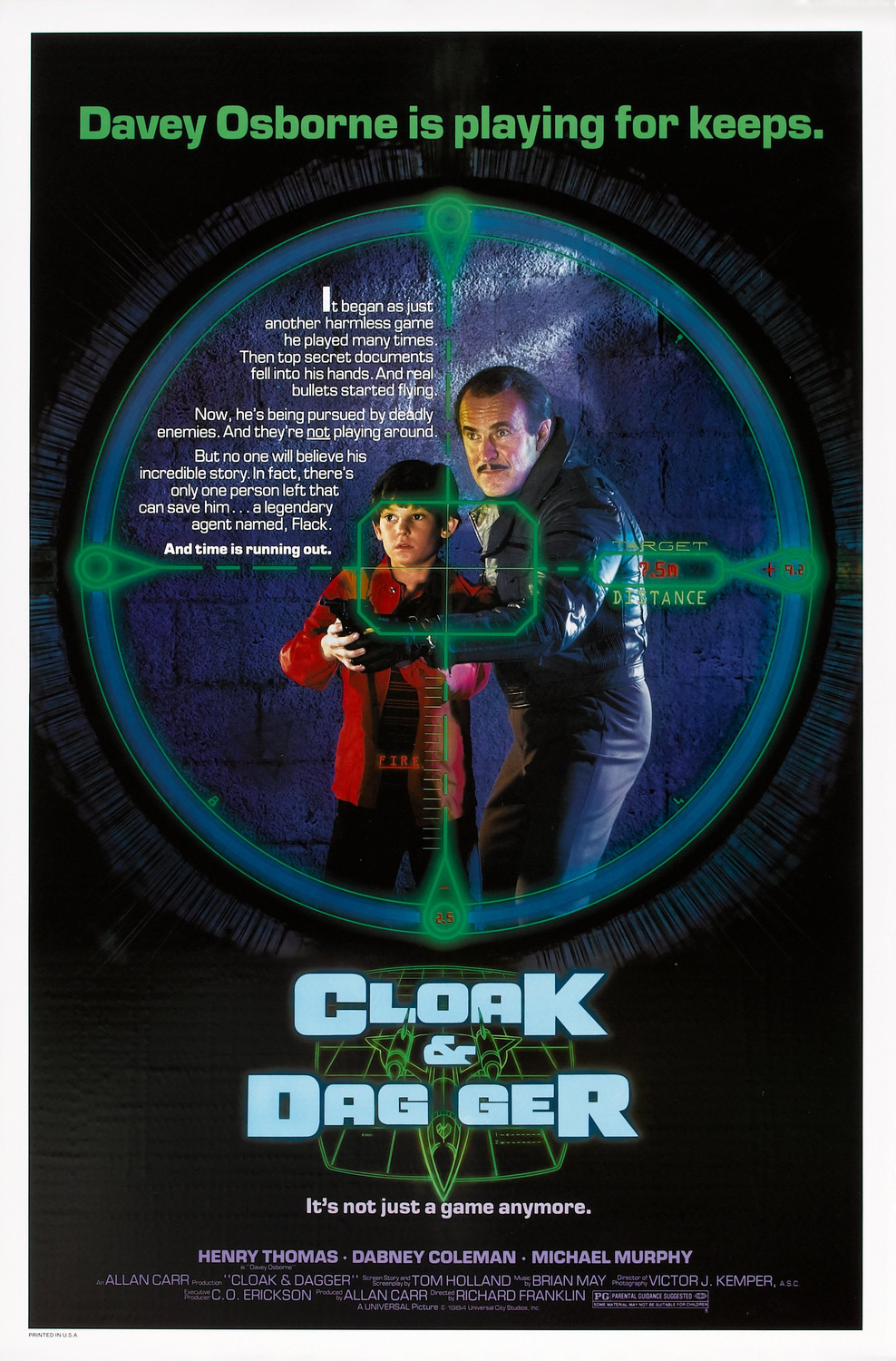 Extra Large Movie Poster Image for Cloak & Dagger 