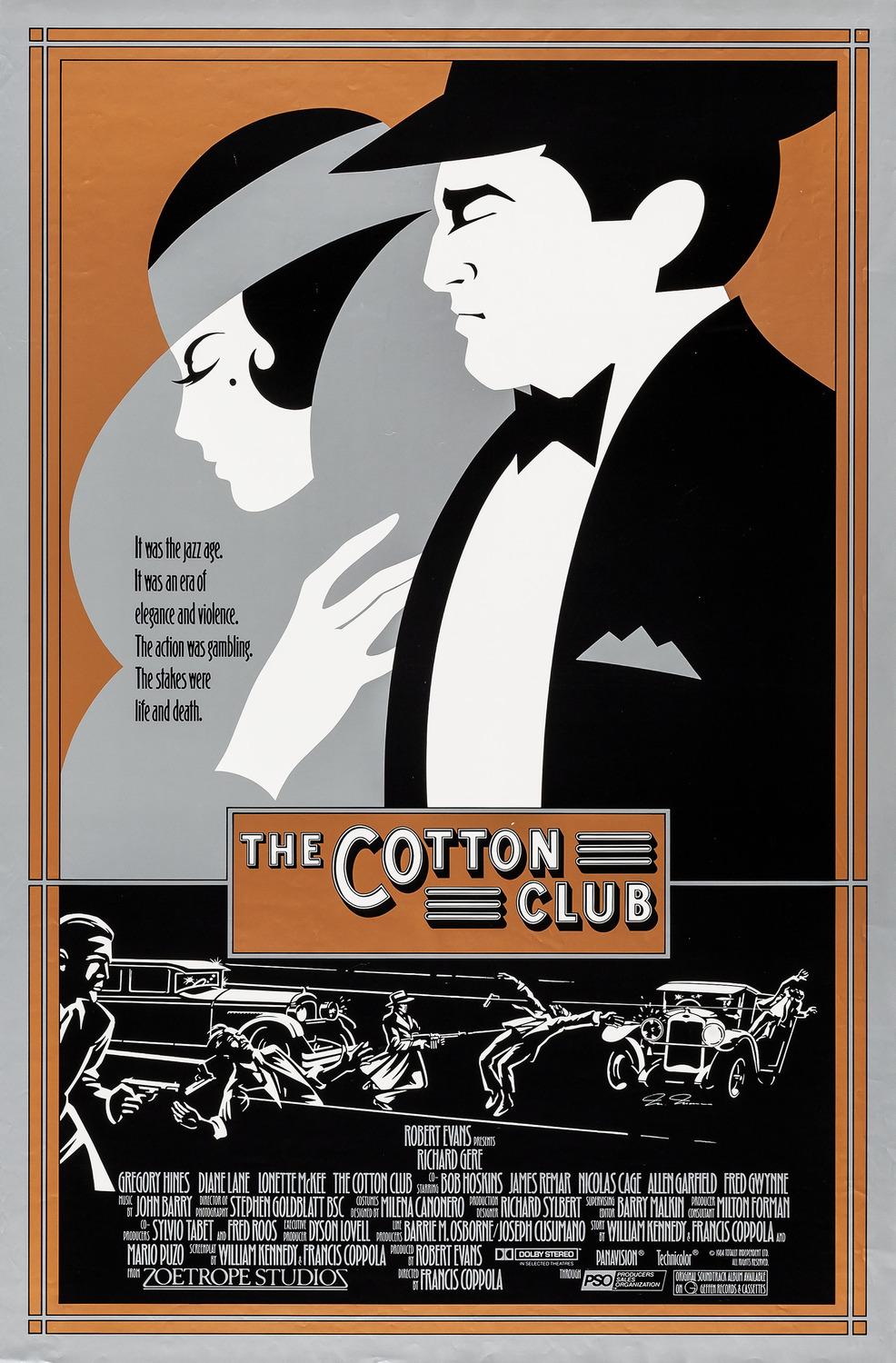 Extra Large Movie Poster Image for The Cotton Club (#2 of 6)