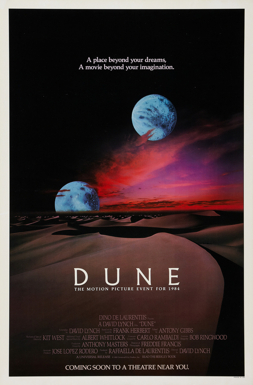 Dune Movie Poster 1 Of 7 Imp Awards