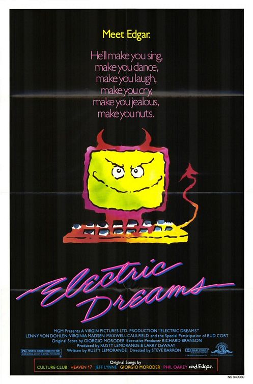 Electric Dreams Movie Poster