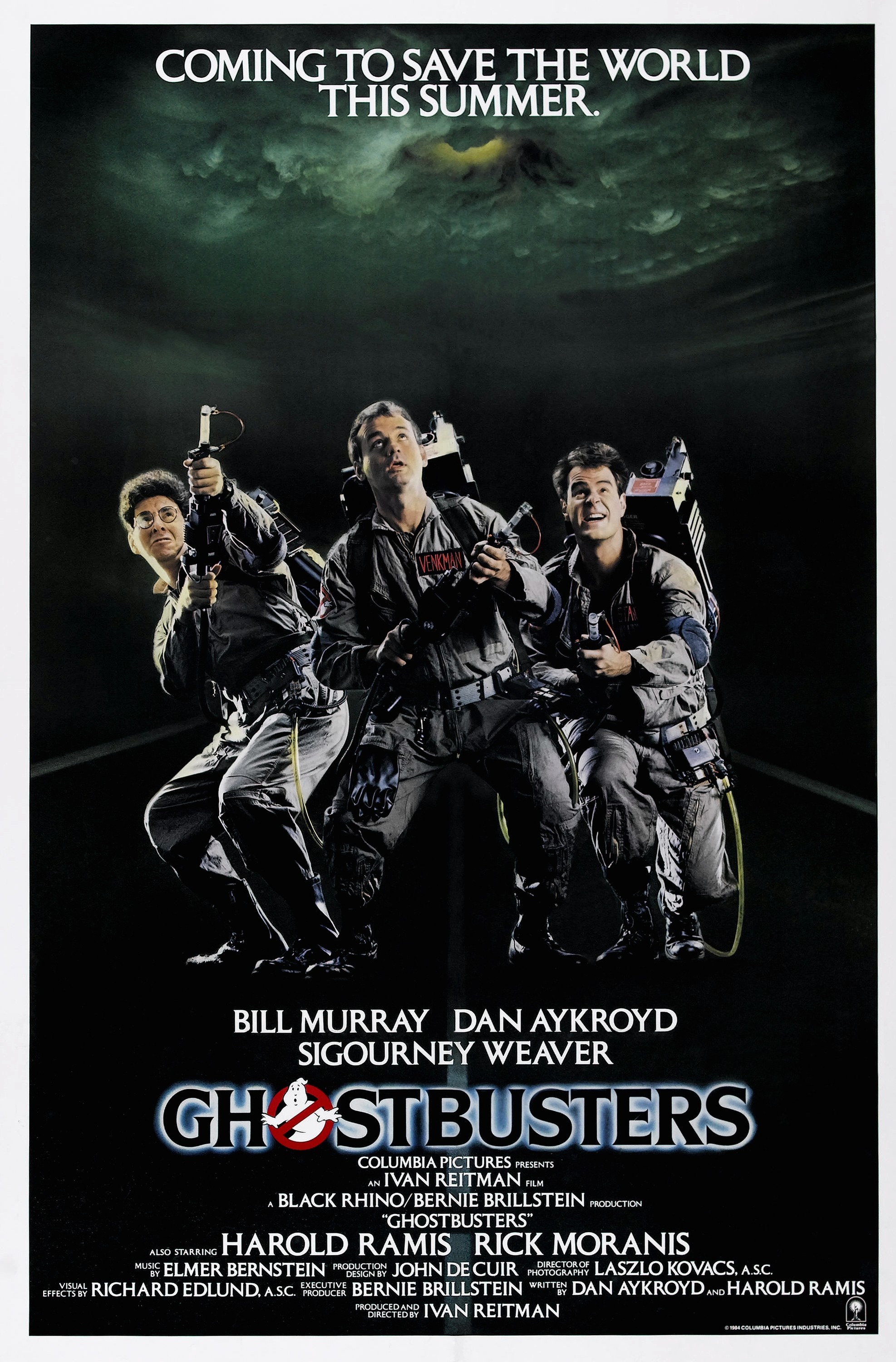 Mega Sized Movie Poster Image for Ghostbusters (#3 of 7)
