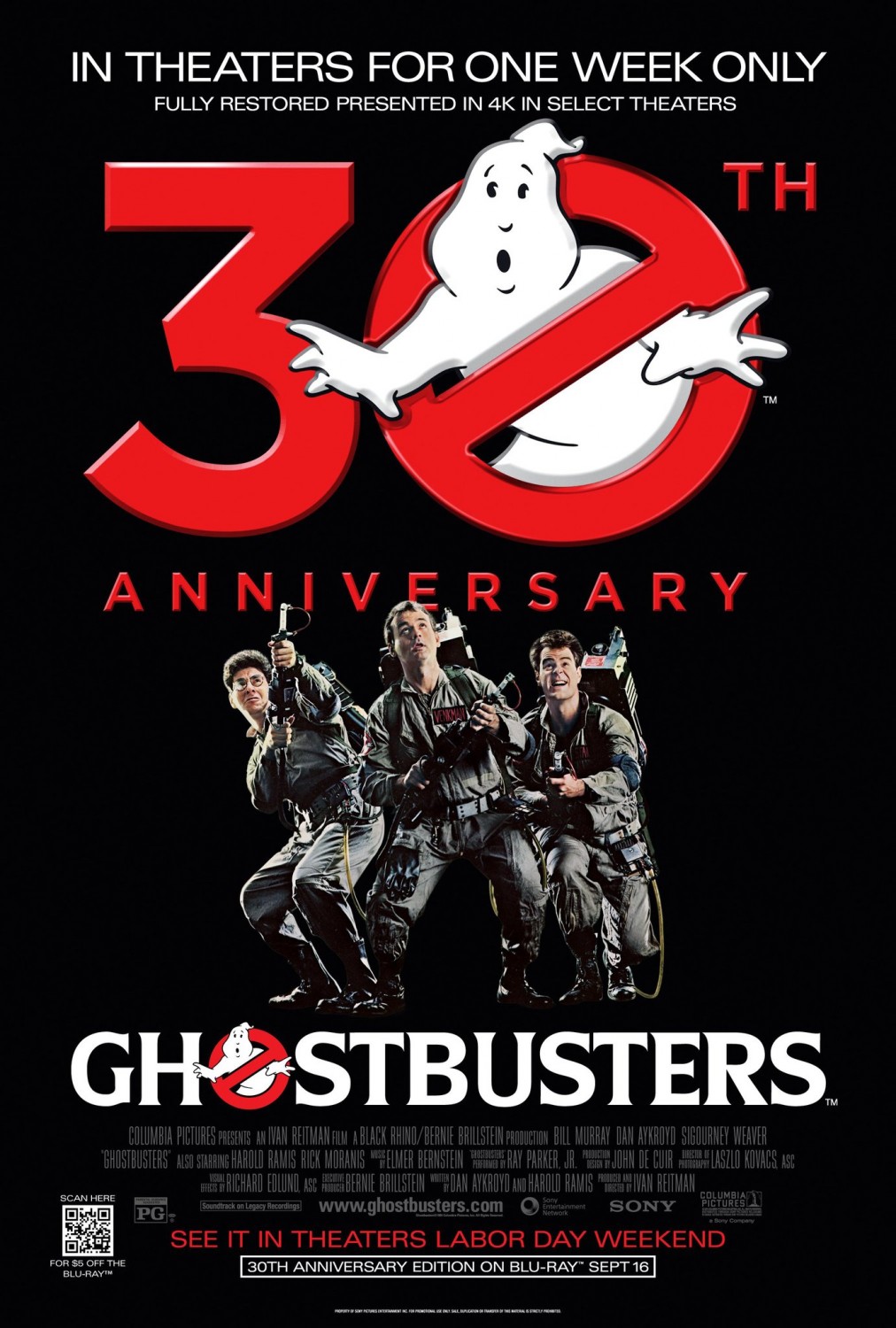 Extra Large Movie Poster Image for Ghostbusters (#5 of 9)