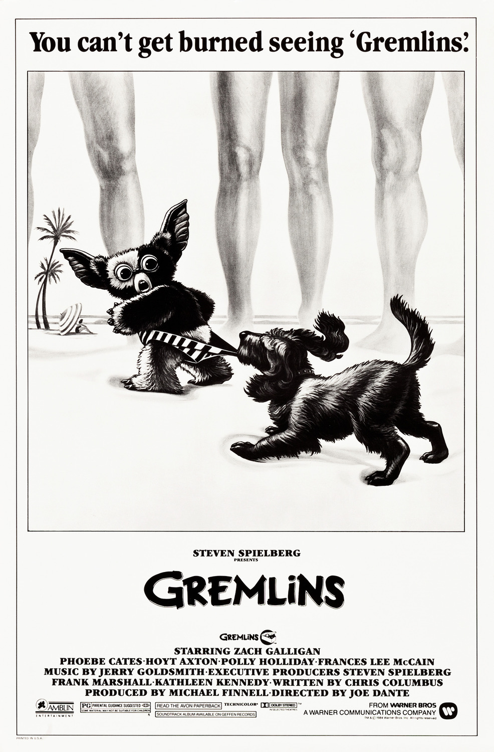 Extra Large Movie Poster Image for Gremlins (#3 of 6)
