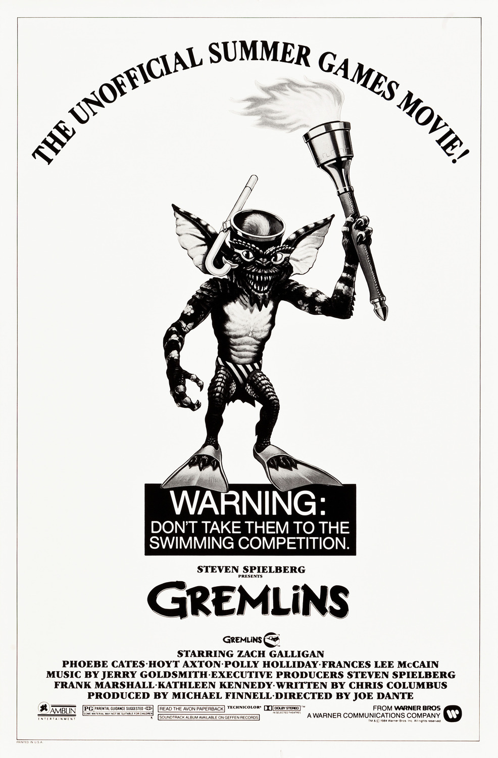 Extra Large Movie Poster Image for Gremlins (#4 of 6)