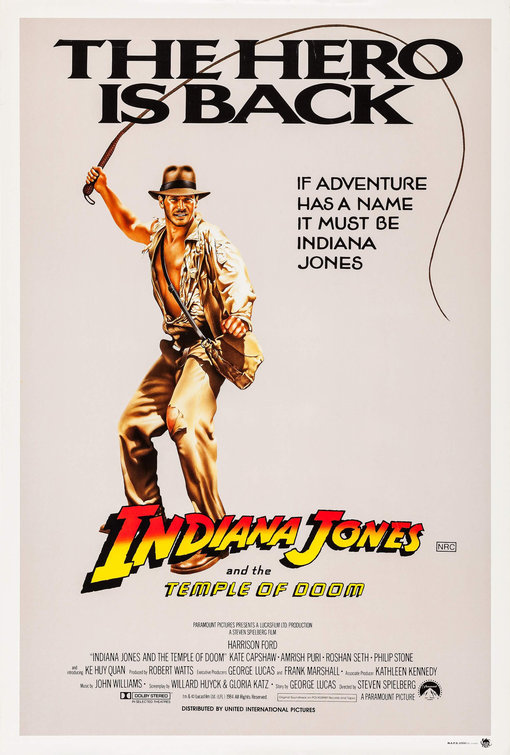 Indiana Jones and the Temple of Doom movies