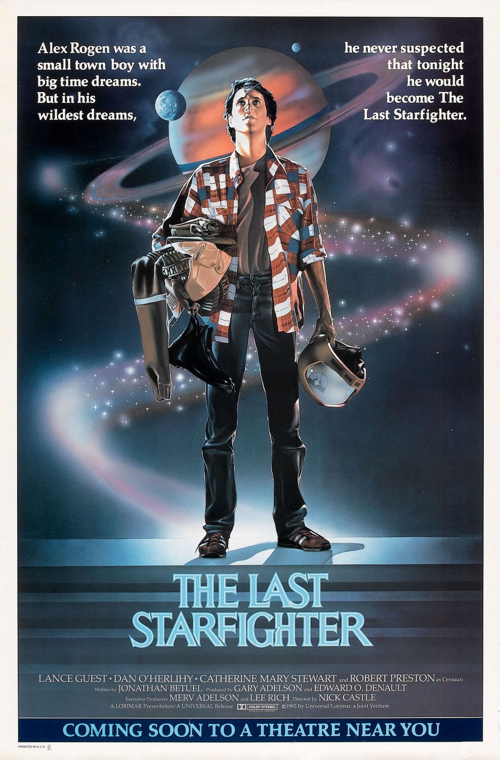 Extra Large Movie Poster Image for The Last Starfighter (#3 of 3)
