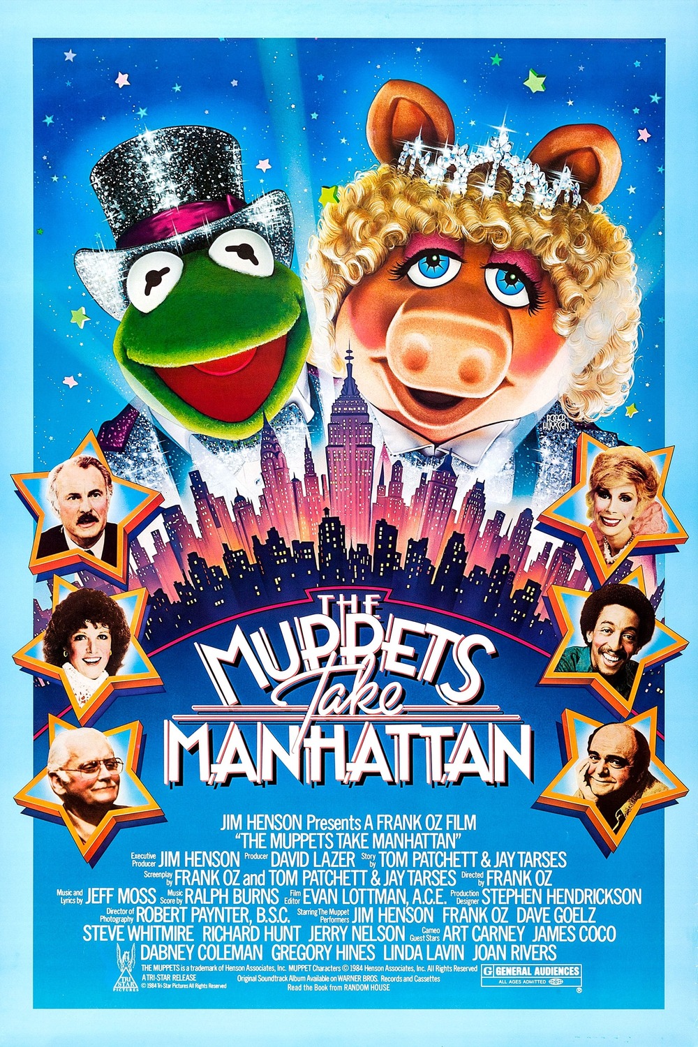 Extra Large Movie Poster Image for The Muppets Take Manhattan 