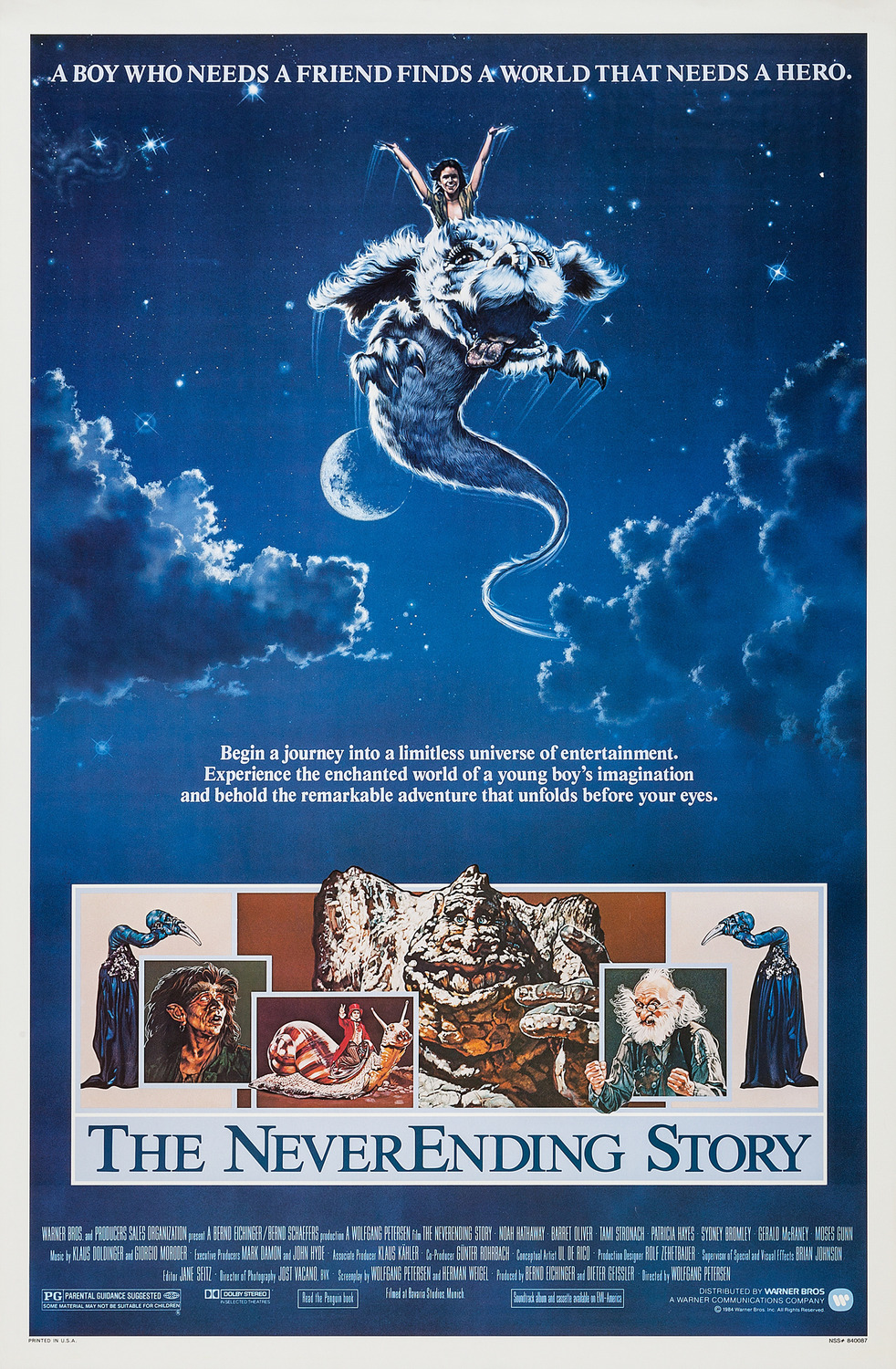 Extra Large Movie Poster Image for The NeverEnding Story (#1 of 3)