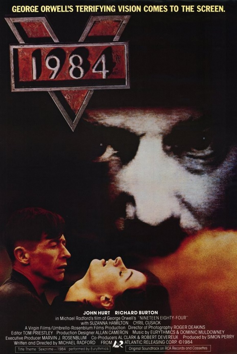 Extra Large Movie Poster Image for Nineteen Eighty Four 