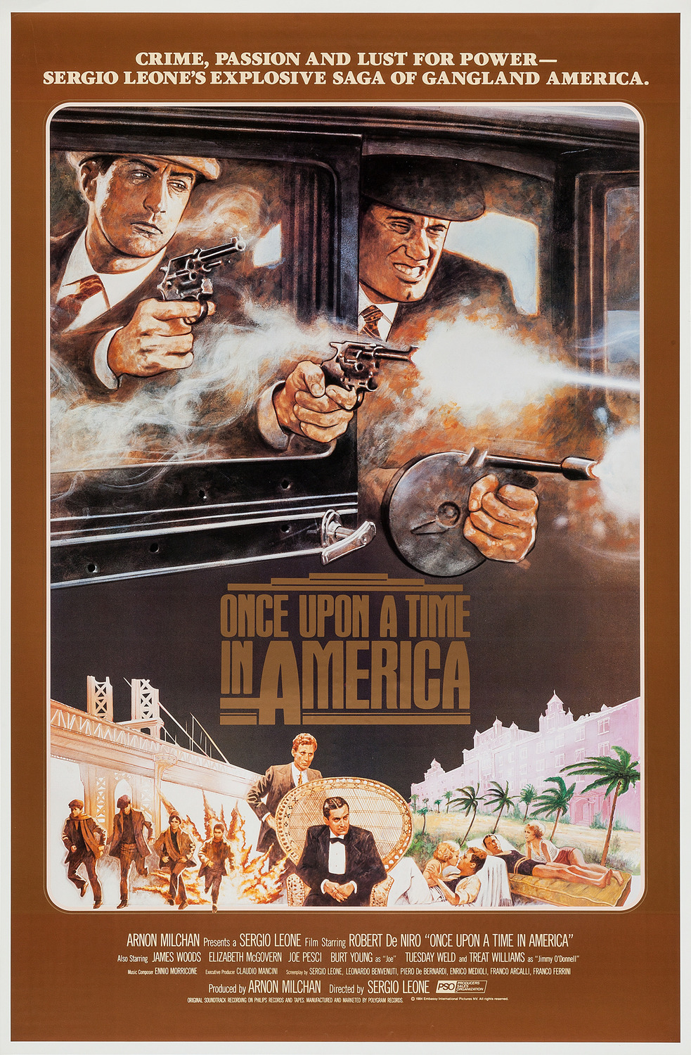 Extra Large Movie Poster Image for Once Upon a Time in America (#6 of 6)