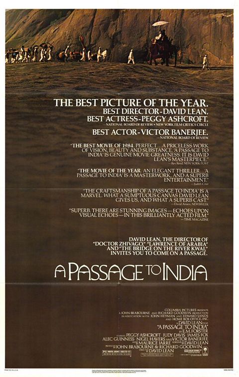 IMP Awards > 1984 Movie Poster Gallery > A Passage to India Poster